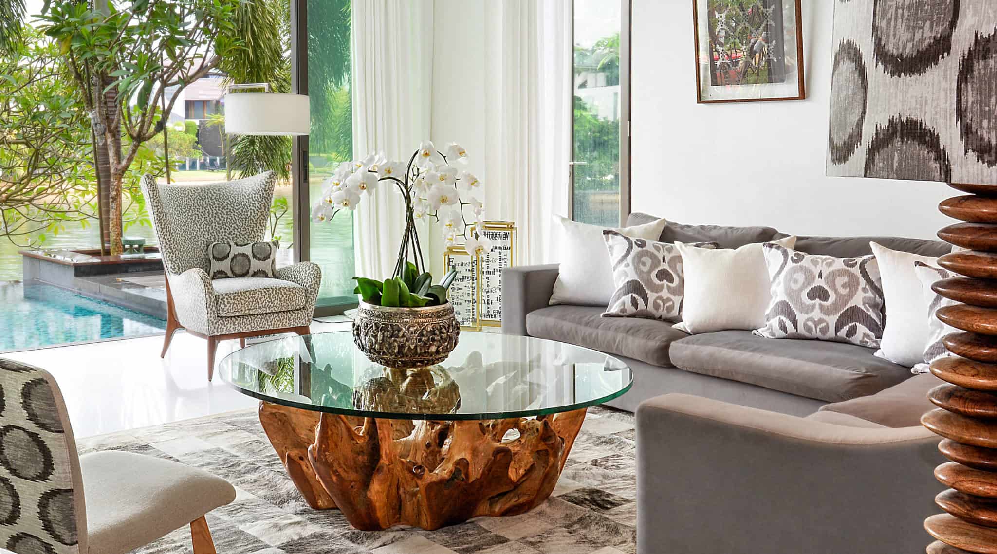 View of The Effortlessly Chic Penthouse | Design Intervention